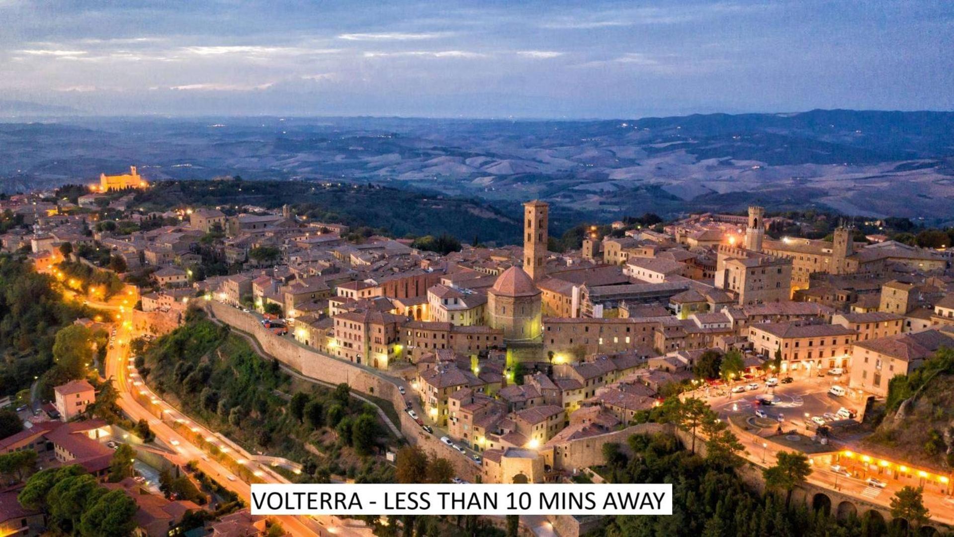 Lacollinatuscany Between San Gimignano And Волтера Екстериор снимка