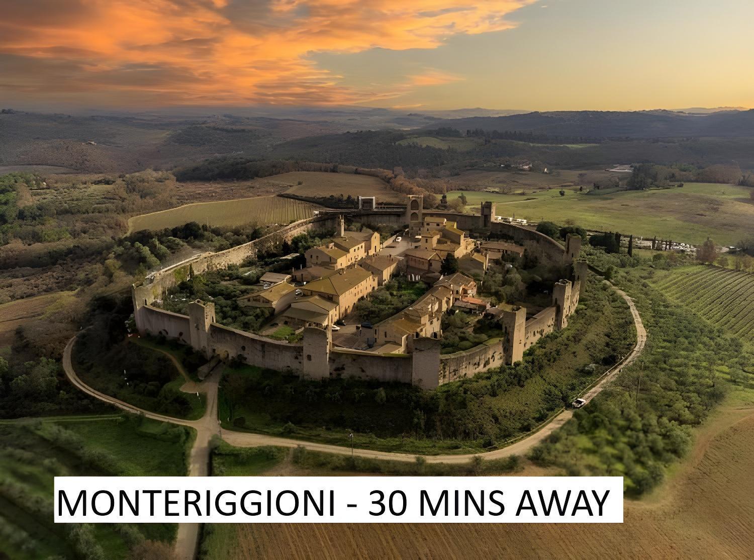 Lacollinatuscany Between San Gimignano And Волтера Екстериор снимка